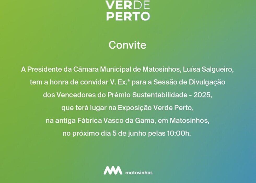 Exposição Verde Perto - Prémio da Sustentabilidade 2025 Incentiva Projetos Climáticos nas Escolas...