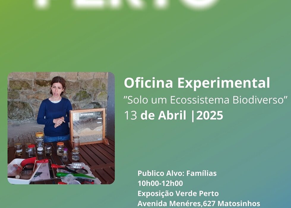 Exposição Verde Perto - Oficina ‘Solo: um Ecossistema Biodiverso' Promove Educação Ambiental em M...
