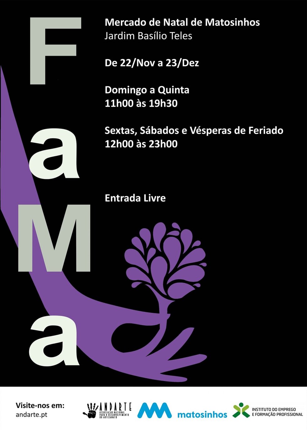 cartaz fama