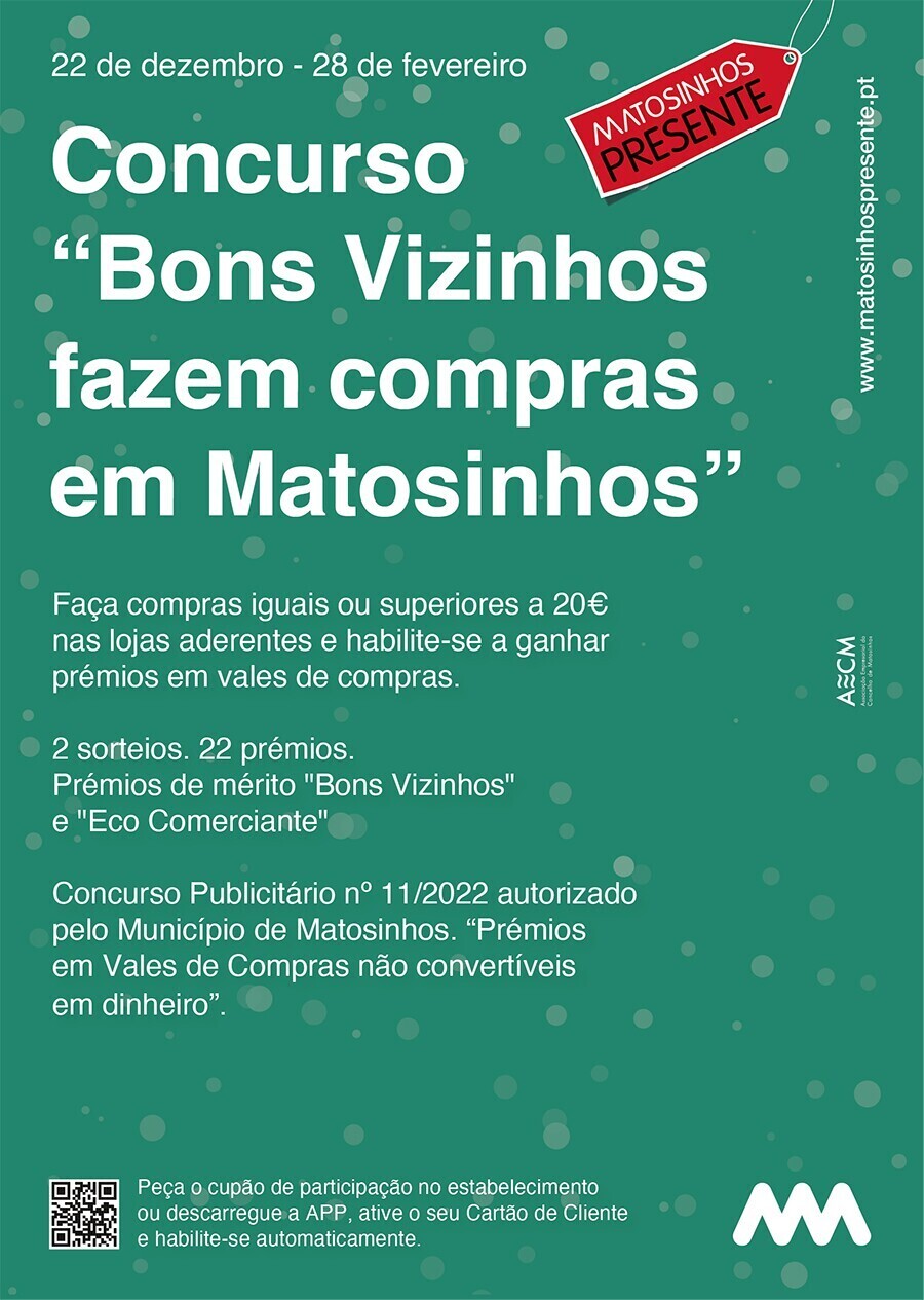 "Bons Vizinhos fazem compras em Matosinhos"