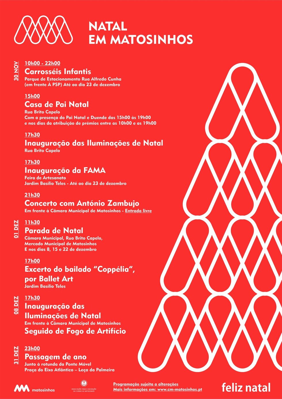 CARTAZ NATAL EM MATOSINHOS 2018 - A3